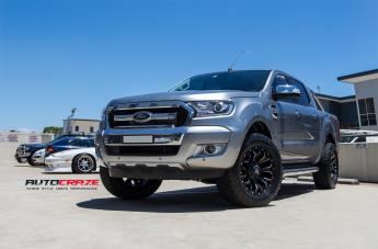 FORD RANGER ASSAULT GLOSS BLACK MILLED ACCENTS 9